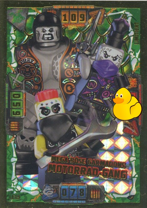 LEGO Ninjago Serie 4 | #LE019 Mega Böse Garmadons Motorradgang 