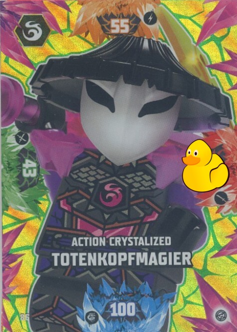 LEGO Ninjago Serie 8 | #086 Action Crystalized Totenkopfmagier