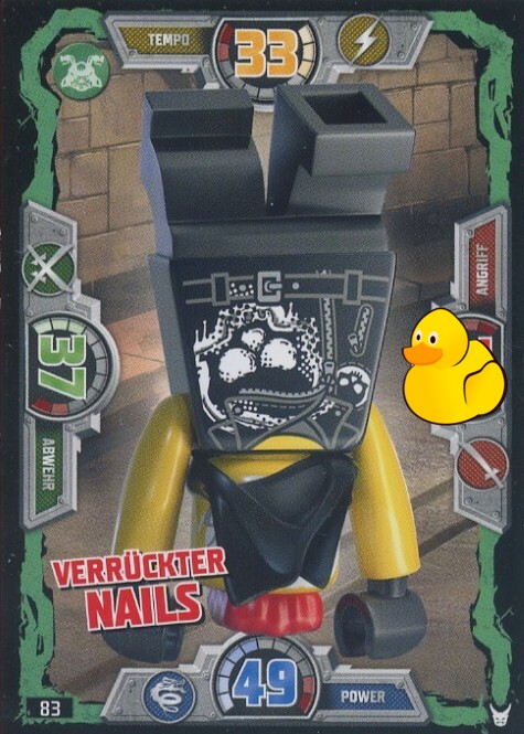 LEGO Ninjago Serie 3 | #083 Verrückter Nails 