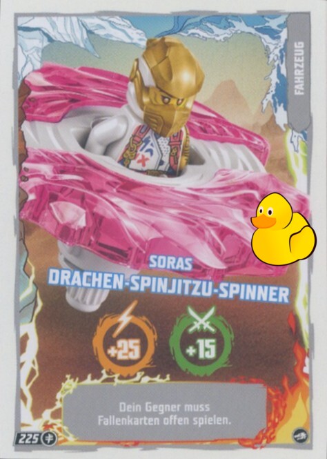LEGO Ninjago Serie 10 |  #225 Soras Drachen-Spinjitzu-Spinner