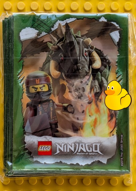 LEGO Ninjago Sleeves | "Cole & Drache" Serie 4