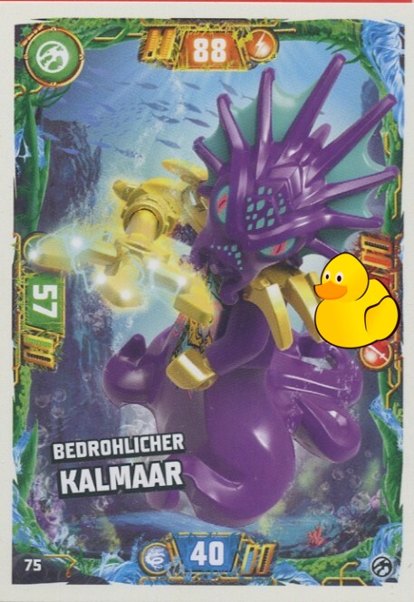 LEGO Ninjago Serie 7 | #075 Bedrohlicher Kalmaar