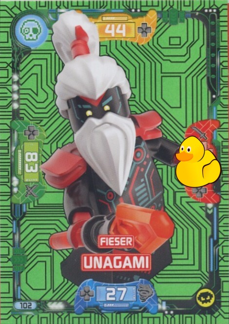 LEGO Ninjago Serie 5 | #102 Fieser Unagami