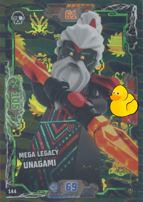 LEGO Ninjago Serie 9 Next Level  | #144 Mega Legacy Unagami