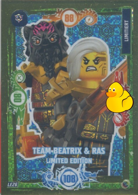 LEGO Ninjago Serie 9 | #LE26 Team Beatrix & Ras