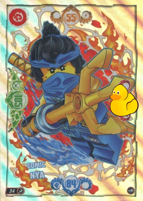 LEGO Ninjago Serie 10 |  #034 Comic Nya