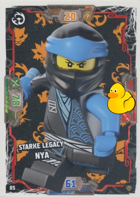 LEGO Ninjago Serie 9 Next Level  | #085 Starke Legacy Nya