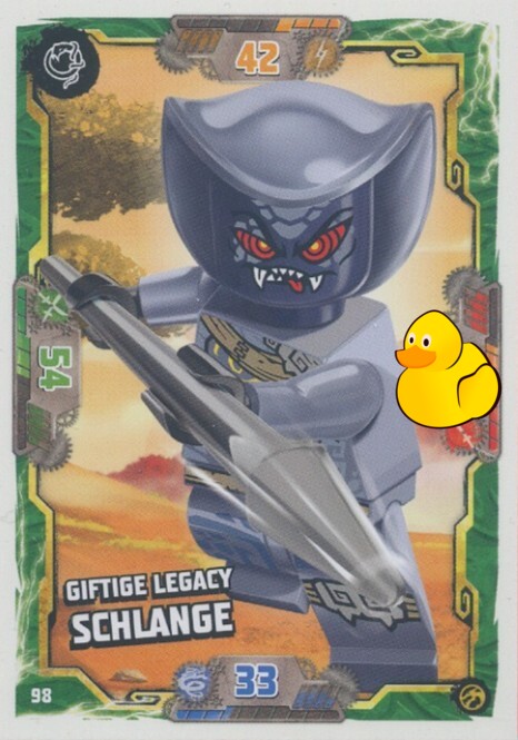 LEGO Ninjago Serie 7 | #098 Giftige Legacy Schlange