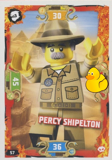 LEGO Ninjago Serie 5 | #057 Percy Shipelton LEGO Ninjago Serie 5 | #057 Percy Shipelton