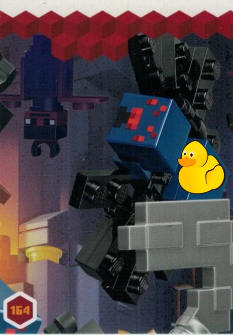 LEGO Minecraft Serie 3 | #164 Puzzlekarte Unter der Erde 2