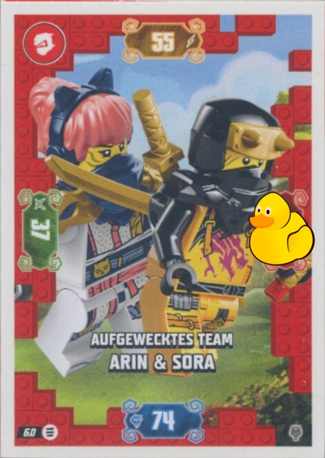 LEGO Ninjago Serie 11 | #060 Aufgewecktes Team Arin & Sora