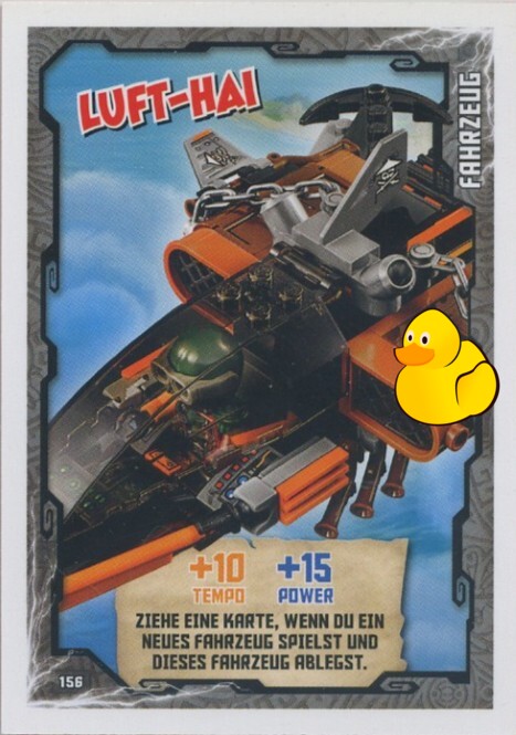 LEGO Ninjago Serie 1 | #156 Luft-Hai 