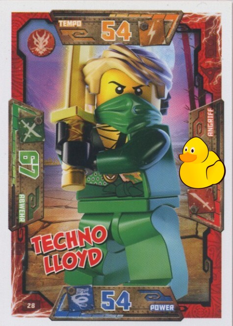 LEGO Ninjago Serie 1 | #028 Techno Lloyd