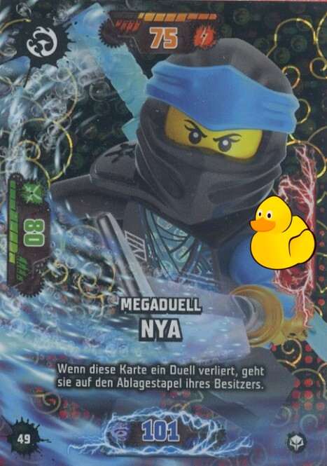 LEGO Ninjago Serie 7 Next Level | #049 Megaduell Nya