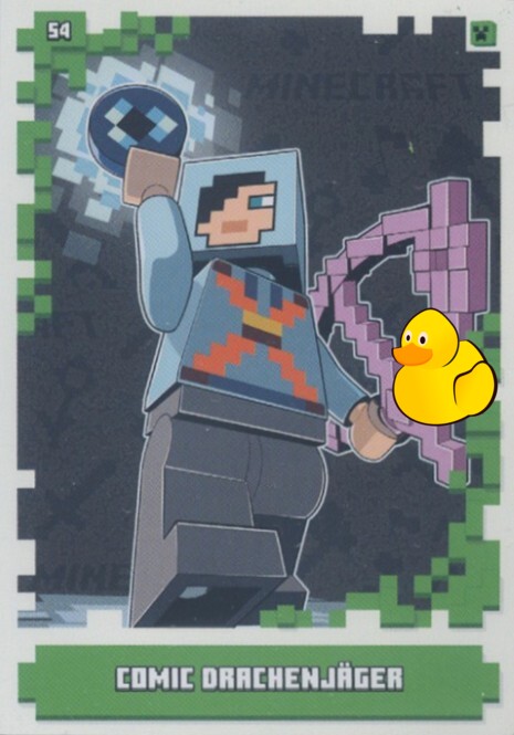 LEGO Minecraft Serie 1 | #054 Comic Drachenjäger