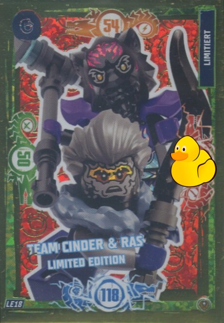 LEGO Ninjago Serie 9 Next Level  | #LE18 Team Cinder & Ras