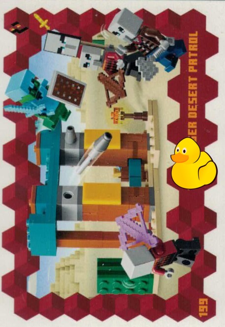 LEGO Minecraft Serie 3 | #199 Die Illager-Wüstenpatrouille