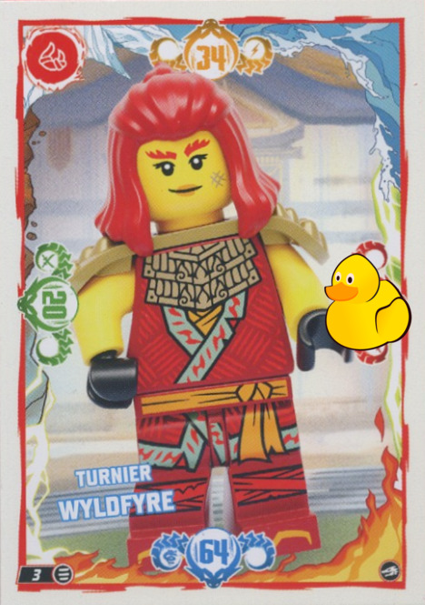 LEGO Ninjago Serie 10 |  #003 Turnier Wyldfyre