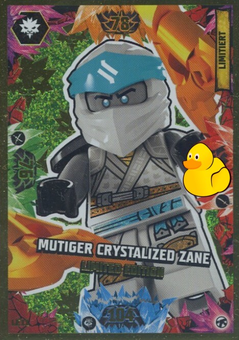 LEGO Ninjago Serie 8 Next Level | #LE11 Mutiger Crystalized Zane