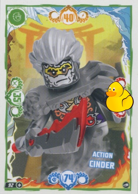 LEGO Ninjago Serie 10 |  #092 Action Cinder