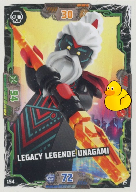 LEGO Ninjago Serie 8 Next Level | #154 Legacy Legende Unagami