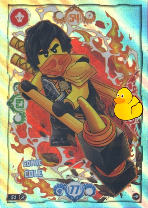 LEGO Ninjago Serie 10 |  #051 Comic Cole