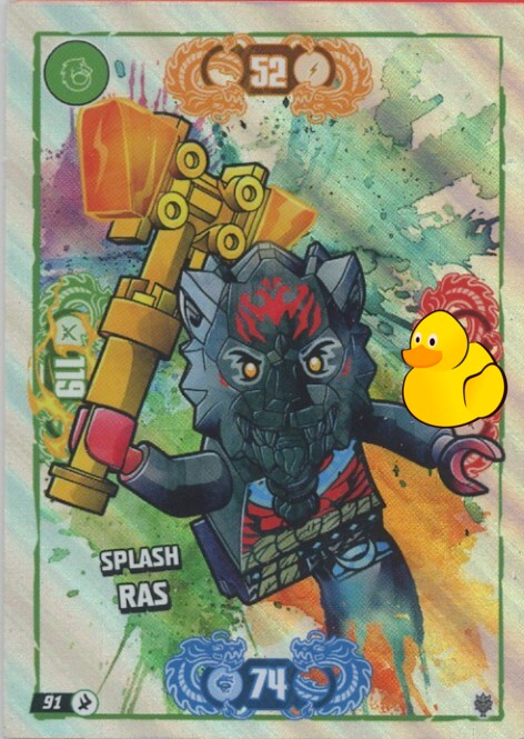 LEGO Ninjago Serie 11 | #091 Splash Ras