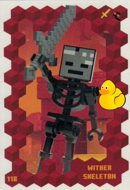LEGO Minecraft Serie 3 | #118 Wither Skeleton