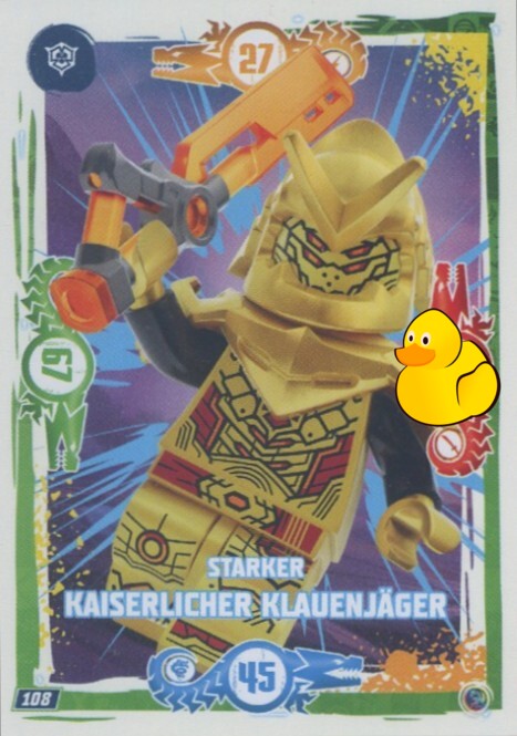 LEGO Ninjago Serie 9 | #108 Starker Kaiserlicher Klauenjäger
