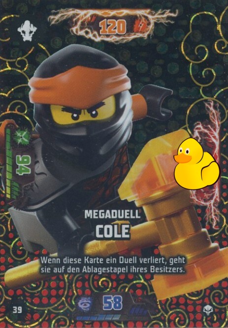 LEGO Ninjago Serie 7 Next Level | #039 Megaduell Cole