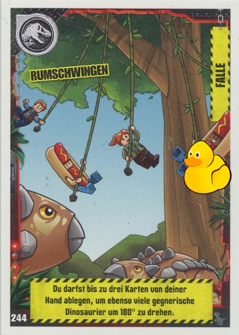 LEGO Jurassic World Serie 3 | #244 Rumschwingen