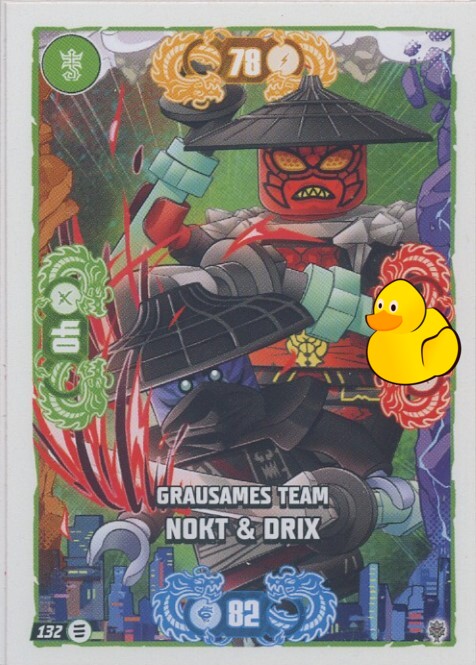 LEGO Ninjago Serie 11 | #132 Grausames Team Nokt & Drix