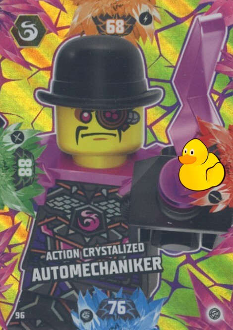 LEGO Ninjago Serie 8 | #096 Action Crystalized Automechaniker