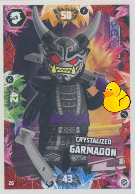 LEGO Ninjago Serie 8 | #026 Crystalized Garmadon