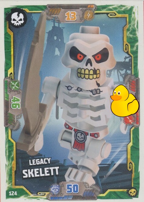 LEGO Ninjago Serie 6 | #124 Legacy Skelett 