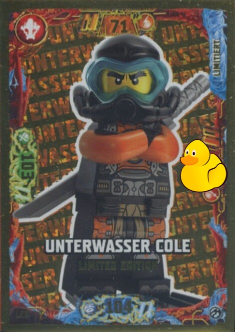 LEGO Ninjago Serie 7 | #LE03 Unterwasser Cole
