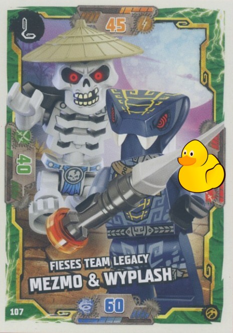 LEGO Ninjago Serie 7 | #107 Fieses Team Mezmo & Wyplash