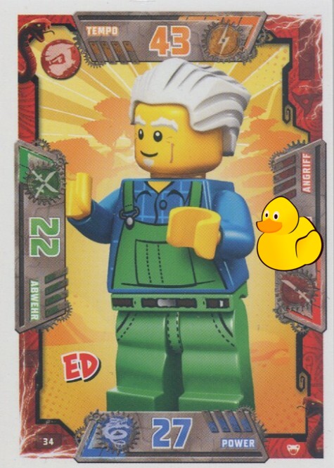 LEGO Ninjago Serie 2 | #034 Ed 