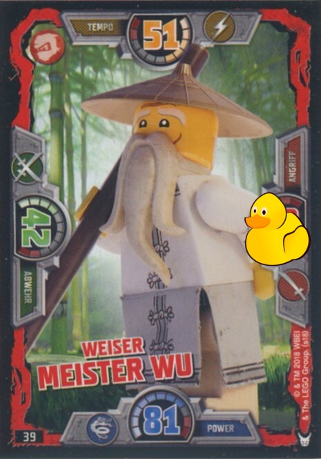 LEGO Ninjago Serie 3 | #039 Weiser Meister Wu 