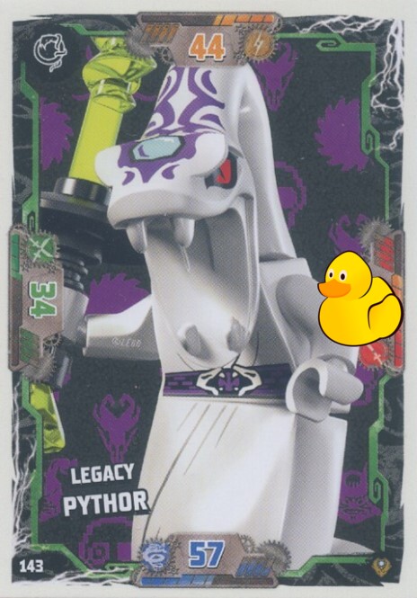 LEGO Ninjago Serie 9 Next Level  | #143 Legacy Pythor