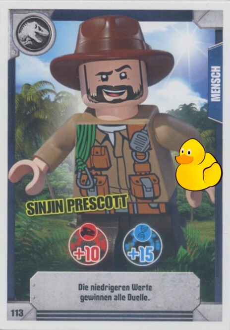LEGO Jurassic World Serie 1 | #113 Sinjin Prescott