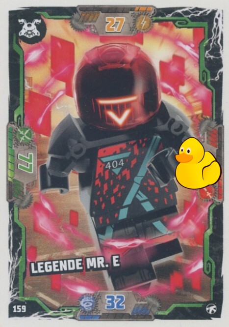 LEGO Ninjago Serie 8 Next Level | #159 Legende Mr. E