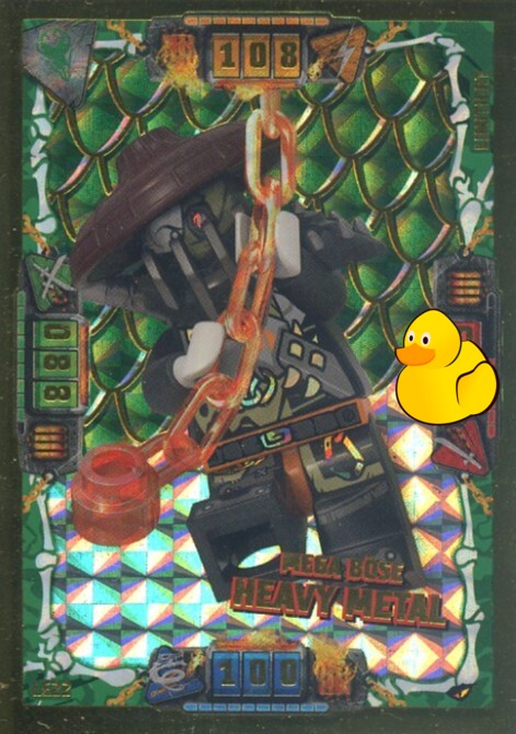 LEGO Ninjago Serie 4 | #LE022 Mega Böse Heavy Metal 