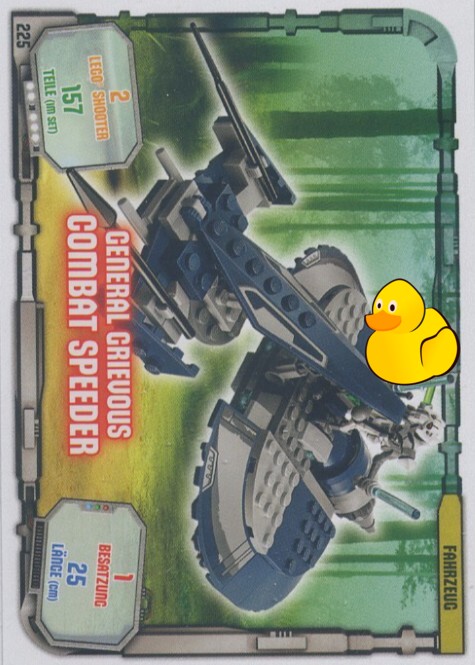 LEGO Star Wars TCC 2018 | #225 General Grievous Combat Speeder 