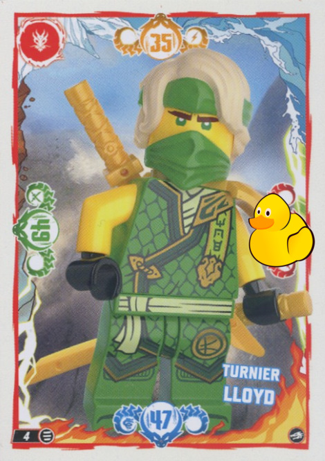 LEGO Ninjago Serie 10 |  #004 Turnier Lloyd