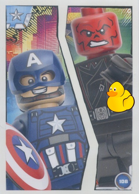 LEGO Avengers Serie 1 | #108 Captain America vs. Red Skull