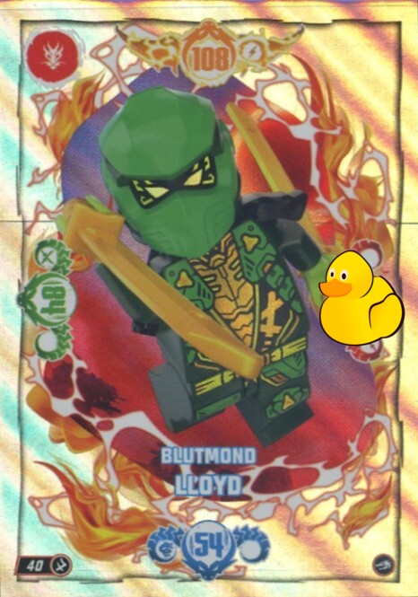LEGO Ninjago Serie 10 |  #040 Blutmond Lloyd