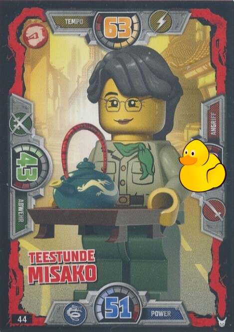 LEGO Ninjago Serie 3 | #044 Teestunde Misako 