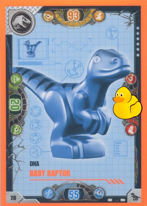 LEGO Jurassic World Serie 2 | #078 DNA Baby Raptor