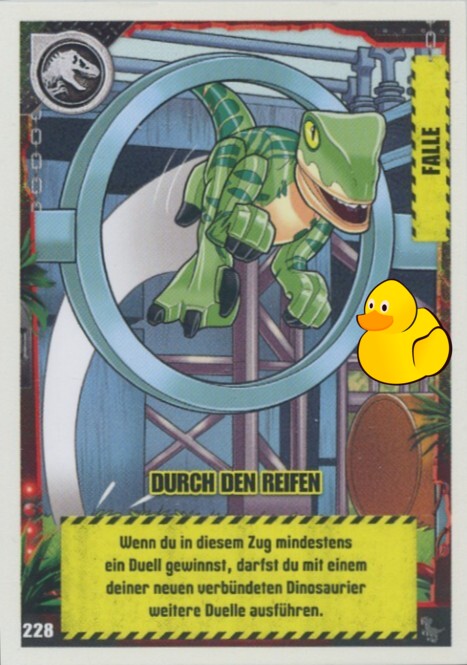 LEGO Jurassic World Serie 3 | #228 Durch den Reifen